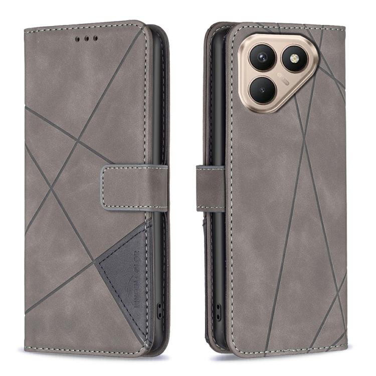 Magnetic Buckle Rhombus Texture Leather Phone Case, For Tecno Pova 7 Ultra 5G, For Tecno Camon 40 Pro 4G, For Tecno Camon 40, For Tecno Camon 40 Pro 5G, For Tecno POP 9 5G / Spark 30C 5G, For Tecno Pova 6 Neo 5G / Spark 30 5G, For Tecno Spark 30 Pro 4G...
