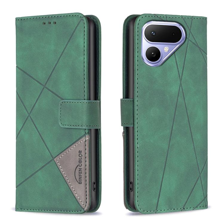 Magnetic Buckle Rhombus Texture Leather Phone Case, For Tecno Pova Curve 2 5G, For Tecno Spark 50 4G, For Tecno Camon 50 Pro 4G, For Tecno Camon 50 4G, For Tecno Spark Go 3, For Tecno Pova 7 Pro 5G, For Tecno Spark 40 Pro 4G, For Tecno Spark 40 4G