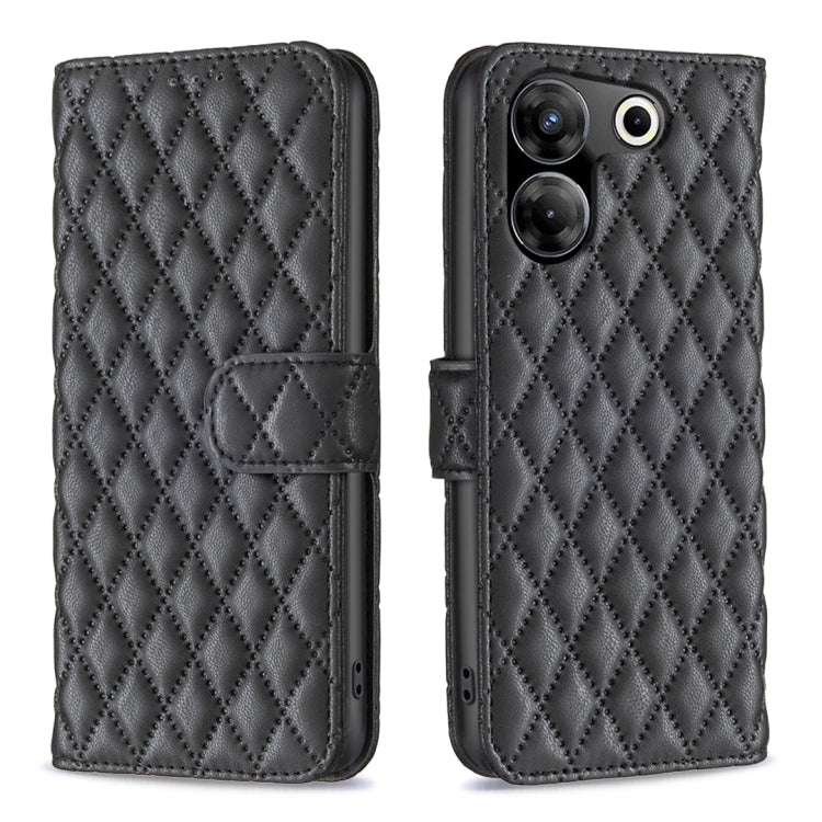 Diamond Lattice Wallet Flip Leather Phone Case, For Tecno Camon 20 Premier, For Tecno Camon 20 Pro 5G, For Tecno Camon 20/Camon 20 Pro 4G, For Tecno Spark 10C, For Tecno Spark 10 4G, For Tecno Spark Go 2023/Pop 7 Pro, For Tecno Spark 10 Pro