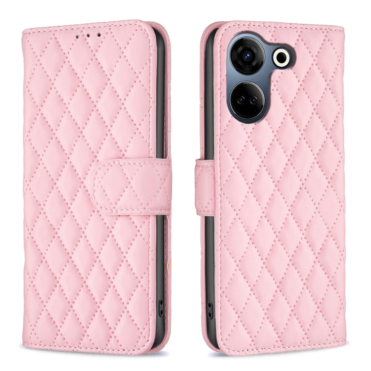 Diamond Lattice Wallet Flip Leather Phone Case, For Tecno Camon 20 Premier, For Tecno Camon 20 Pro 5G, For Tecno Camon 20/Camon 20 Pro 4G, For Tecno Spark 10C, For Tecno Spark 10 4G, For Tecno Spark Go 2023/Pop 7 Pro, For Tecno Spark 10 Pro