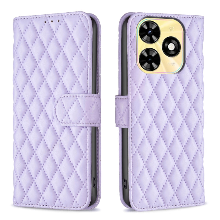 Diamond Lattice Wallet Flip Leather Phone Case, For Tecno Camon 30 Premier 5G, For Tecno Spark 20 Pro, For Tecno Spark Go 2024 / 20C, For Tecno Spark 20, For Tecno Pova 5 Pro 5G, For Tecno Pova Neo 3, For Tecno Pova 5, For Tecno Camon 20 Premier