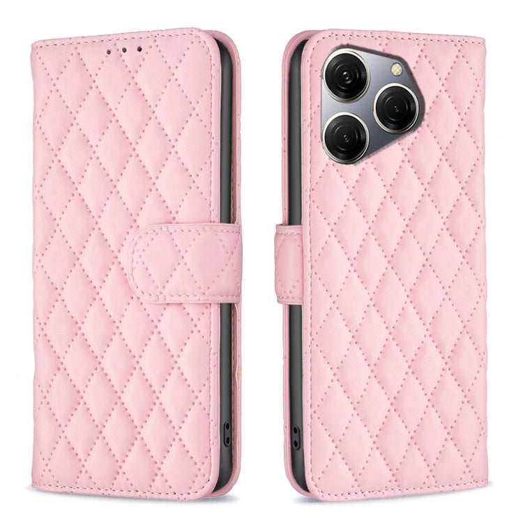 Diamond Lattice Wallet Flip Leather Phone Case, For Tecno Camon 30 Premier 5G, For Tecno Spark 20 Pro, For Tecno Spark Go 2024 / 20C, For Tecno Spark 20, For Tecno Pova 5 Pro 5G, For Tecno Pova Neo 3, For Tecno Pova 5, For Tecno Camon 20 Premier