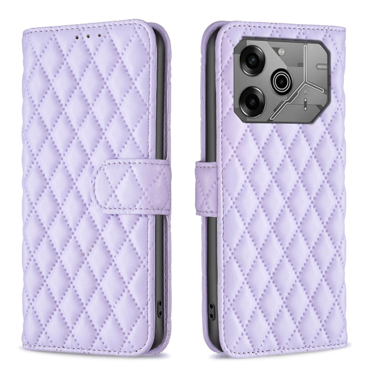 Diamond Lattice Wallet Flip Leather Phone Case, For Tecno Spark 50 5G, For Tecno Pova 7 Pro 5G, For Tecno Pova 7 Ultra 5G, For Tecno Spark 30C, For Tecno Spark Go 1 / Pop 9, For Tecno Spark 20 Pro 5G, For Tecno Pova 6 Neo, For Tecno Pova 6/6 Pro 5G