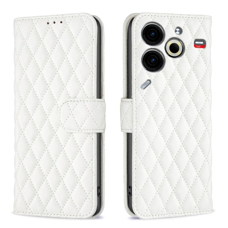 Diamond Lattice Wallet Flip Leather Phone Case, For Tecno Spark 50 5G, For Tecno Pova 7 Pro 5G, For Tecno Pova 7 Ultra 5G, For Tecno Spark 30C, For Tecno Spark Go 1 / Pop 9, For Tecno Spark 20 Pro 5G, For Tecno Pova 6 Neo, For Tecno Pova 6/6 Pro 5G