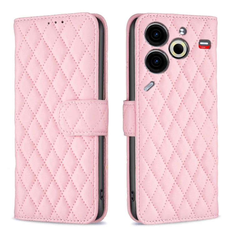 Diamond Lattice Wallet Flip Leather Phone Case, For Tecno Spark 50 5G, For Tecno Pova 7 Pro 5G, For Tecno Pova 7 Ultra 5G, For Tecno Spark 30C, For Tecno Spark Go 1 / Pop 9, For Tecno Spark 20 Pro 5G, For Tecno Pova 6 Neo, For Tecno Pova 6/6 Pro 5G