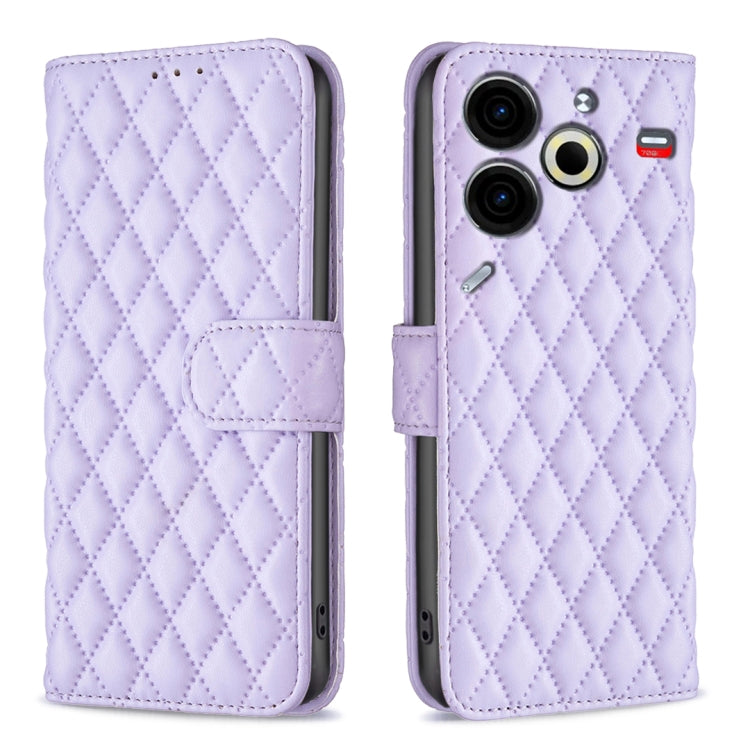 Diamond Lattice Wallet Flip Leather Phone Case, For Tecno Spark 50 5G, For Tecno Pova 7 Pro 5G, For Tecno Pova 7 Ultra 5G, For Tecno Spark 30C, For Tecno Spark Go 1 / Pop 9, For Tecno Spark 20 Pro 5G, For Tecno Pova 6 Neo, For Tecno Pova 6/6 Pro 5G