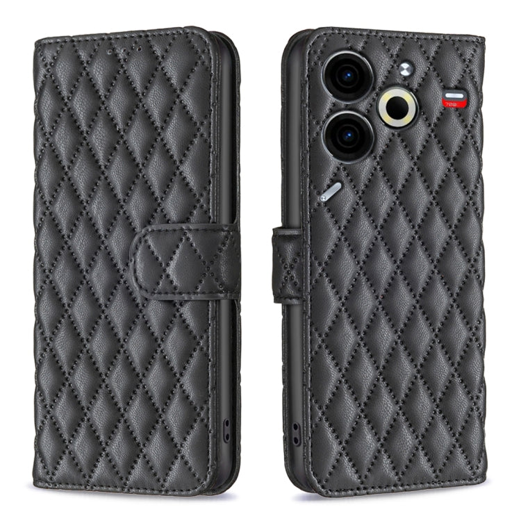 Diamond Lattice Wallet Flip Leather Phone Case, For Tecno Spark 50 5G, For Tecno Pova 7 Pro 5G, For Tecno Pova 7 Ultra 5G, For Tecno Spark 30C, For Tecno Spark Go 1 / Pop 9, For Tecno Spark 20 Pro 5G, For Tecno Pova 6 Neo, For Tecno Pova 6/6 Pro 5G