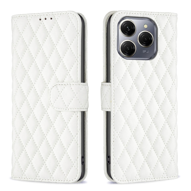Diamond Lattice Wallet Flip Leather Phone Case, For Tecno Spark 50 5G, For Tecno Pova 7 Pro 5G, For Tecno Pova 7 Ultra 5G, For Tecno Spark 30C, For Tecno Spark Go 1 / Pop 9, For Tecno Spark 20 Pro 5G, For Tecno Pova 6 Neo, For Tecno Pova 6/6 Pro 5G