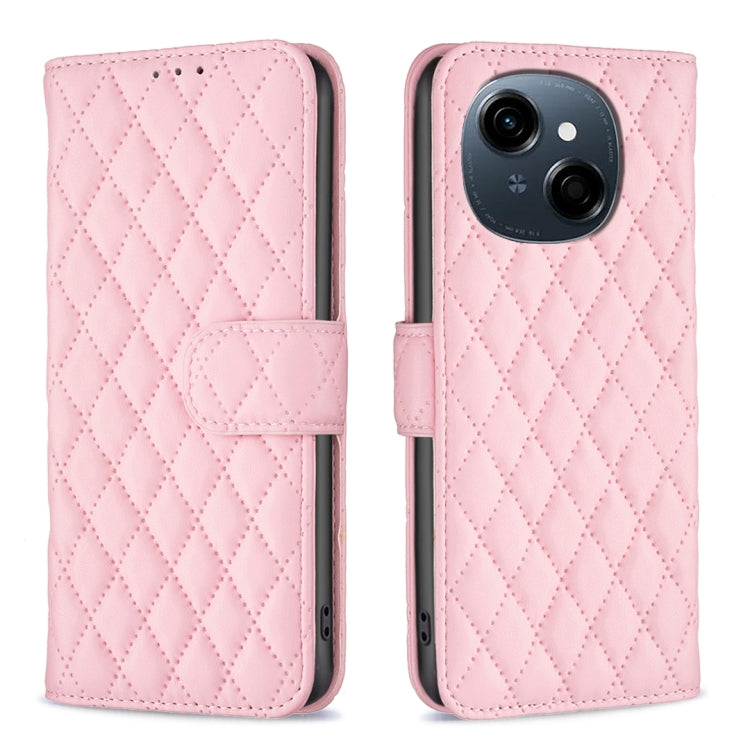 Diamond Lattice Wallet Flip Leather Phone Case, For Tecno Spark 50 5G, For Tecno Pova 7 Pro 5G, For Tecno Pova 7 Ultra 5G, For Tecno Spark 30C, For Tecno Spark Go 1 / Pop 9, For Tecno Spark 20 Pro 5G, For Tecno Pova 6 Neo, For Tecno Pova 6/6 Pro 5G