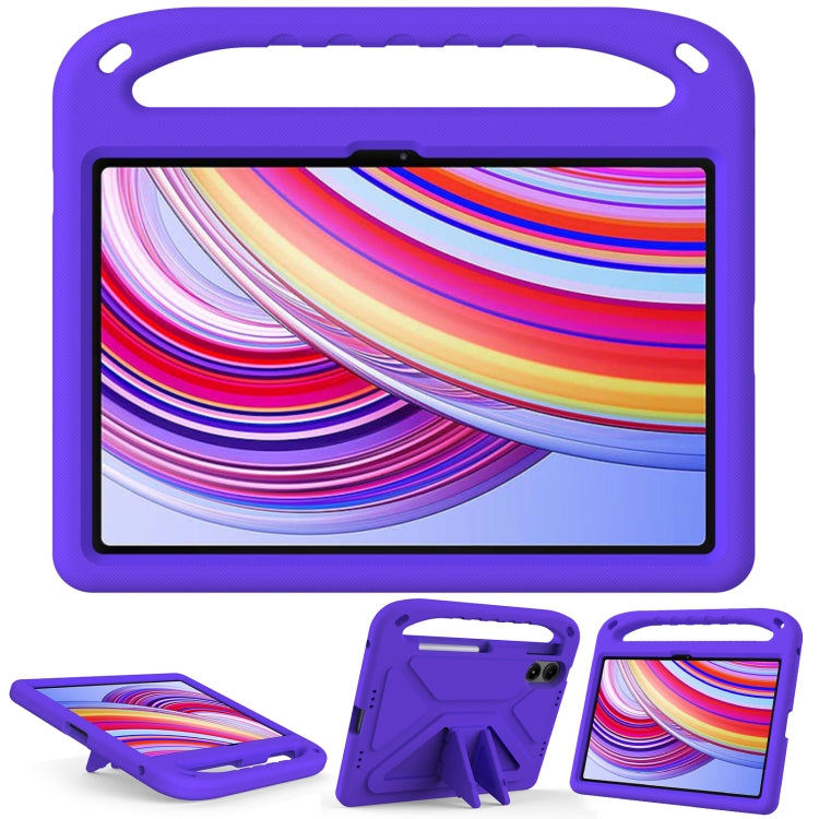 Handle EVA Shockproof Tablet Case with Holder, For Xiaomi Redmi Pad 2, For Xiaomi Pad 7 / 7 Pro, For Xiaomi Redmi Pad SE 8.7, For Xiaomi Redmi Pad Pro 12.1, For Xiaomi Redmi Pad SE 11.0