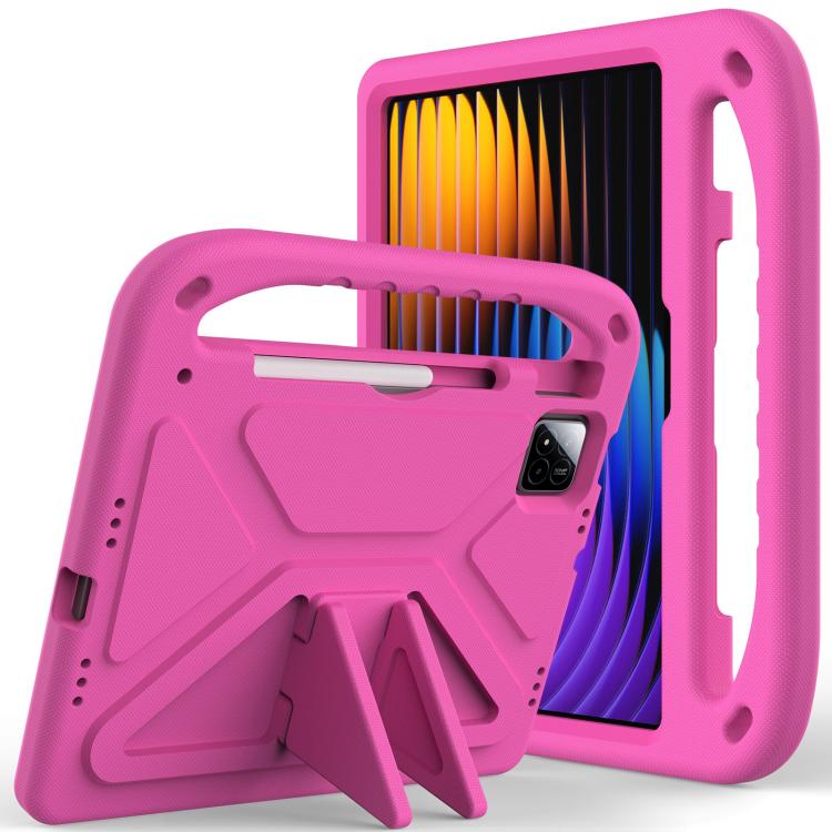 Handle EVA Shockproof Tablet Case with Holder, For Xiaomi Redmi Pad 2, For Xiaomi Pad 7 / 7 Pro, For Xiaomi Redmi Pad SE 8.7, For Xiaomi Redmi Pad Pro 12.1, For Xiaomi Redmi Pad SE 11.0