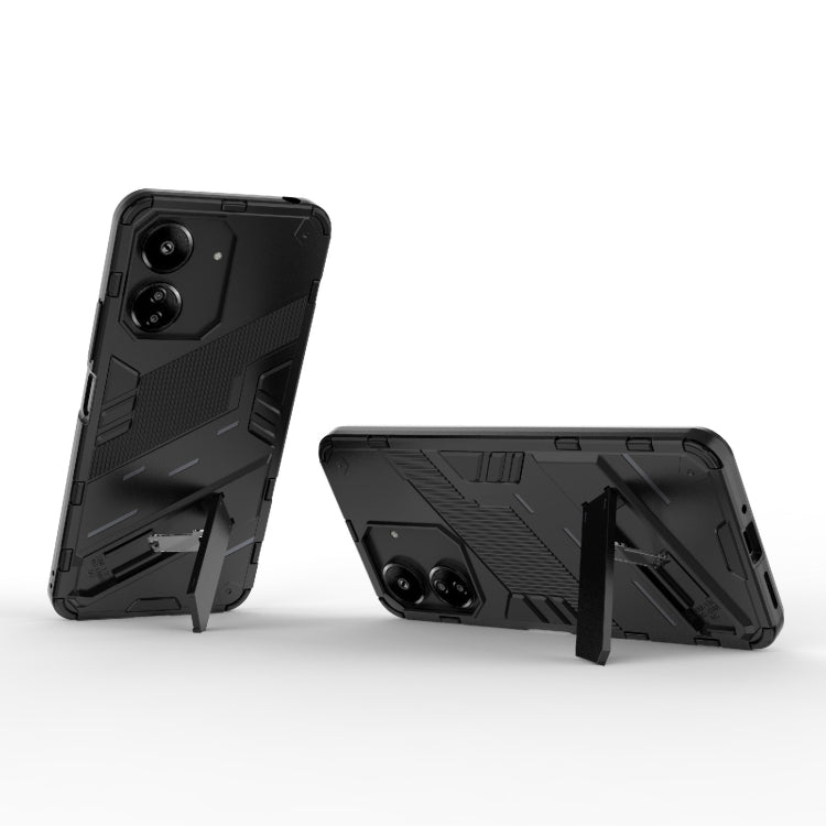 Punk Armor 2 in 1 PC + TPU Phone Case with Holder, For Xiaomi Redmi 13C 5G / 4G Global