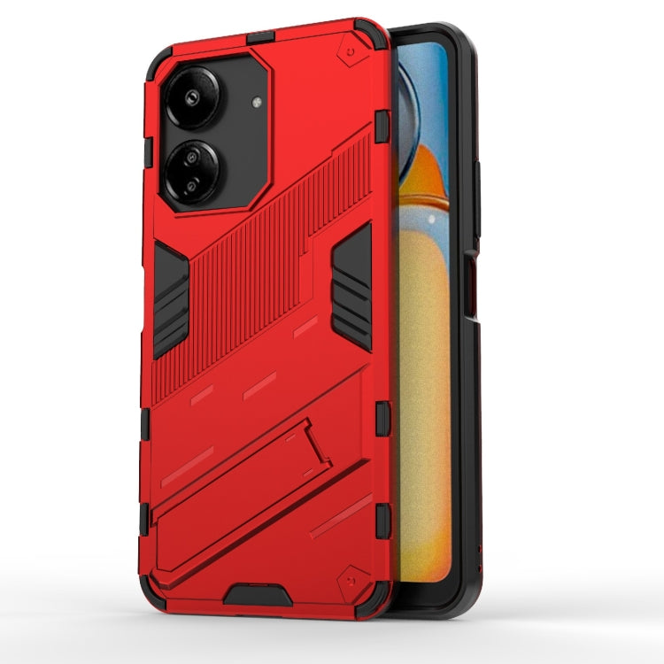 Punk Armor 2 in 1 PC + TPU Phone Case with Holder, For Xiaomi Redmi 13C 5G / 4G Global