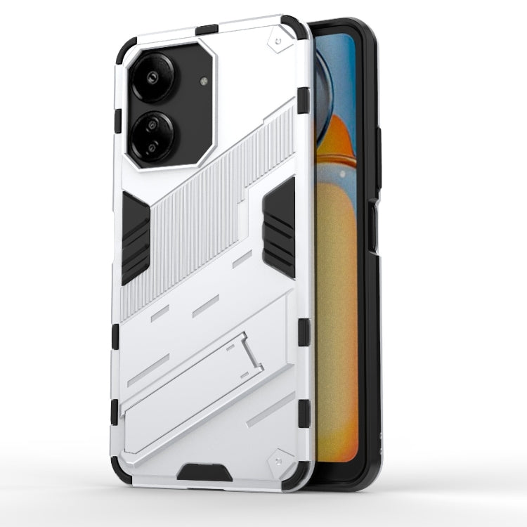 Punk Armor 2 in 1 PC + TPU Phone Case with Holder, For Xiaomi Redmi 13C 5G / 4G Global