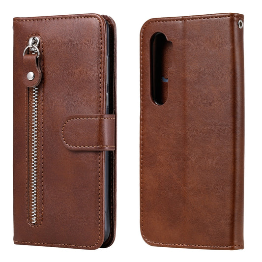 Fashion Calf Texture Zipper Horizontal Flip Leather Case with Stand & Card Slots & Wallet Function, For Xiaomi Mi Note 10 Lite, For Xiaomi Redmi Note 9 / 10X 5G