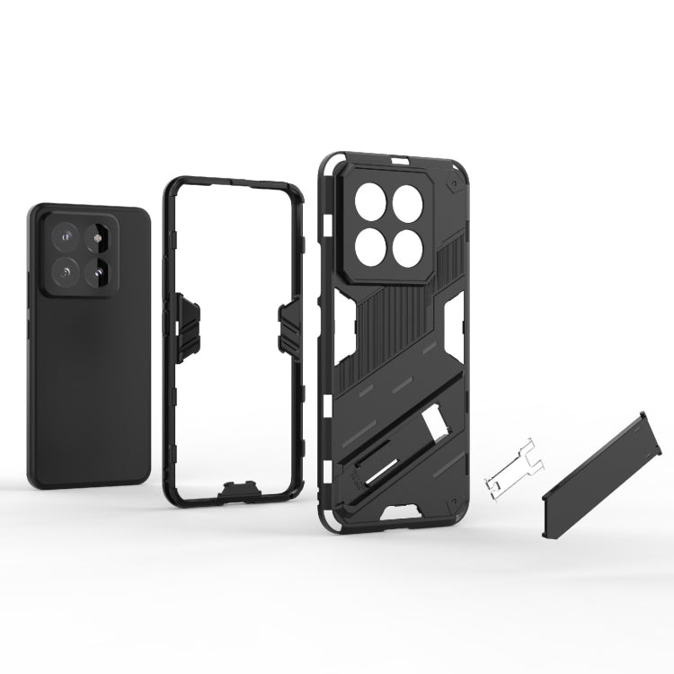 Punk Armor 2 in 1 PC + TPU Phone Case with Holder, For Xiaomi 14 Pro 5G, For Xiaomi 14 5G, For Xiaomi Redmi K70 5G
