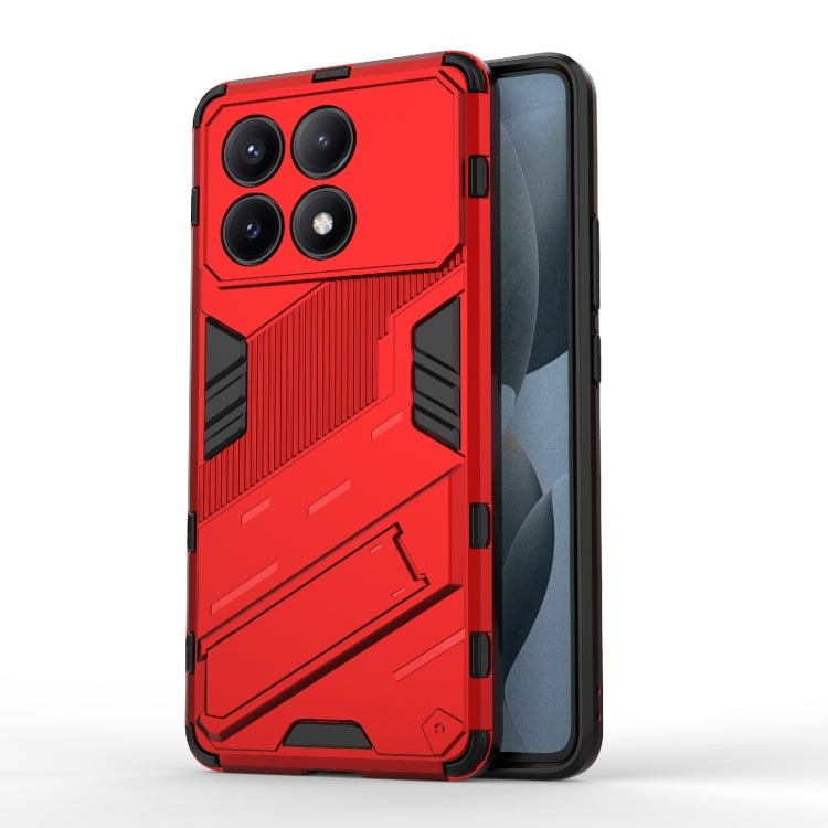 Punk Armor 2 in 1 PC + TPU Phone Case with Holder, For Xiaomi Redmi Turbo 3 5G, For Xiaomi Redmi A3 4G Global, For Xiaomi Redmi Note 13 Pro 4G Global, For Xiaomi Redmi K70E 5G, For Xiaomi Redmi Note 13R Pro 5G, For Xiaomi 14 Ultra 5G