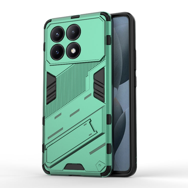 Punk Armor 2 in 1 PC + TPU Phone Case with Holder, For Xiaomi Redmi Turbo 3 5G, For Xiaomi Redmi A3 4G Global, For Xiaomi Redmi Note 13 Pro 4G Global, For Xiaomi Redmi K70E 5G, For Xiaomi Redmi Note 13R Pro 5G, For Xiaomi 14 Ultra 5G