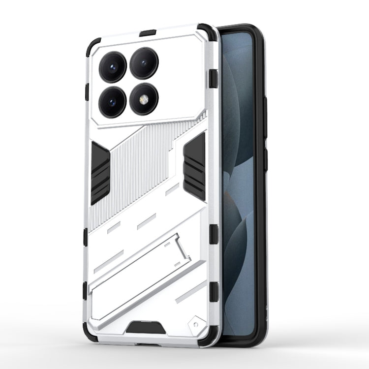 Punk Armor 2 in 1 PC + TPU Phone Case with Holder, For Xiaomi Redmi Turbo 3 5G, For Xiaomi Redmi A3 4G Global, For Xiaomi Redmi Note 13 Pro 4G Global, For Xiaomi Redmi K70E 5G, For Xiaomi Redmi Note 13R Pro 5G, For Xiaomi 14 Ultra 5G