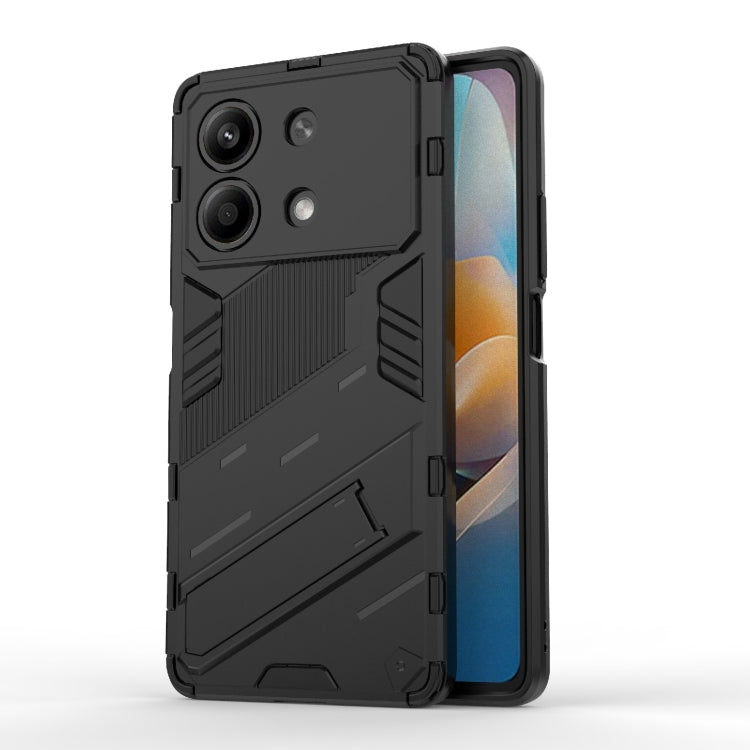 Punk Armor 2 in 1 PC + TPU Phone Case with Holder, For Xiaomi Redmi Turbo 3 5G, For Xiaomi Redmi A3 4G Global, For Xiaomi Redmi Note 13 Pro 4G Global, For Xiaomi Redmi K70E 5G, For Xiaomi Redmi Note 13R Pro 5G, For Xiaomi 14 Ultra 5G