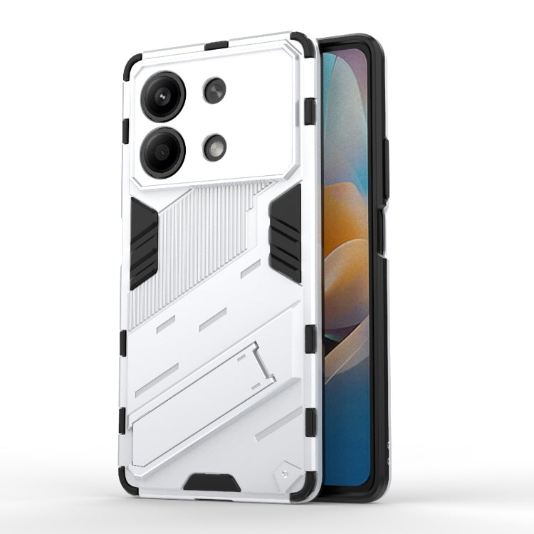 Punk Armor 2 in 1 PC + TPU Phone Case with Holder, For Xiaomi Redmi Turbo 3 5G, For Xiaomi Redmi A3 4G Global, For Xiaomi Redmi Note 13 Pro 4G Global, For Xiaomi Redmi K70E 5G, For Xiaomi Redmi Note 13R Pro 5G, For Xiaomi 14 Ultra 5G
