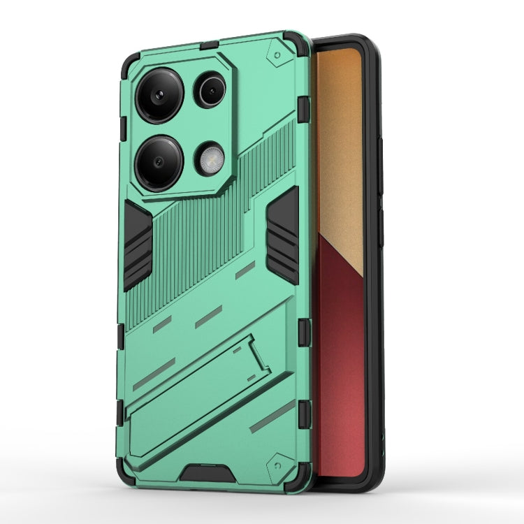 Punk Armor 2 in 1 PC + TPU Phone Case with Holder, For Xiaomi Redmi Turbo 3 5G, For Xiaomi Redmi A3 4G Global, For Xiaomi Redmi Note 13 Pro 4G Global, For Xiaomi Redmi K70E 5G, For Xiaomi Redmi Note 13R Pro 5G, For Xiaomi 14 Ultra 5G
