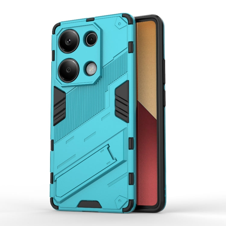 Punk Armor 2 in 1 PC + TPU Phone Case with Holder, For Xiaomi Redmi Turbo 3 5G, For Xiaomi Redmi A3 4G Global, For Xiaomi Redmi Note 13 Pro 4G Global, For Xiaomi Redmi K70E 5G, For Xiaomi Redmi Note 13R Pro 5G, For Xiaomi 14 Ultra 5G