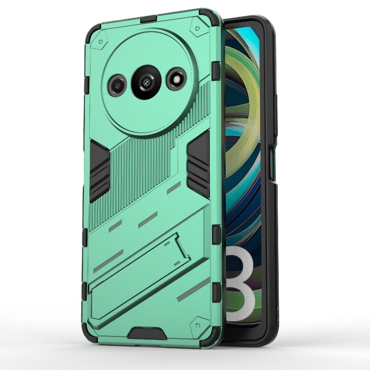 Punk Armor 2 in 1 PC + TPU Phone Case with Holder, For Xiaomi Redmi Turbo 3 5G, For Xiaomi Redmi A3 4G Global, For Xiaomi Redmi Note 13 Pro 4G Global, For Xiaomi Redmi K70E 5G, For Xiaomi Redmi Note 13R Pro 5G, For Xiaomi 14 Ultra 5G