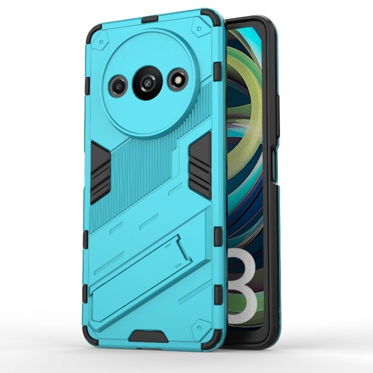 Punk Armor 2 in 1 PC + TPU Phone Case with Holder, For Xiaomi Redmi Turbo 3 5G, For Xiaomi Redmi A3 4G Global, For Xiaomi Redmi Note 13 Pro 4G Global, For Xiaomi Redmi K70E 5G, For Xiaomi Redmi Note 13R Pro 5G, For Xiaomi 14 Ultra 5G