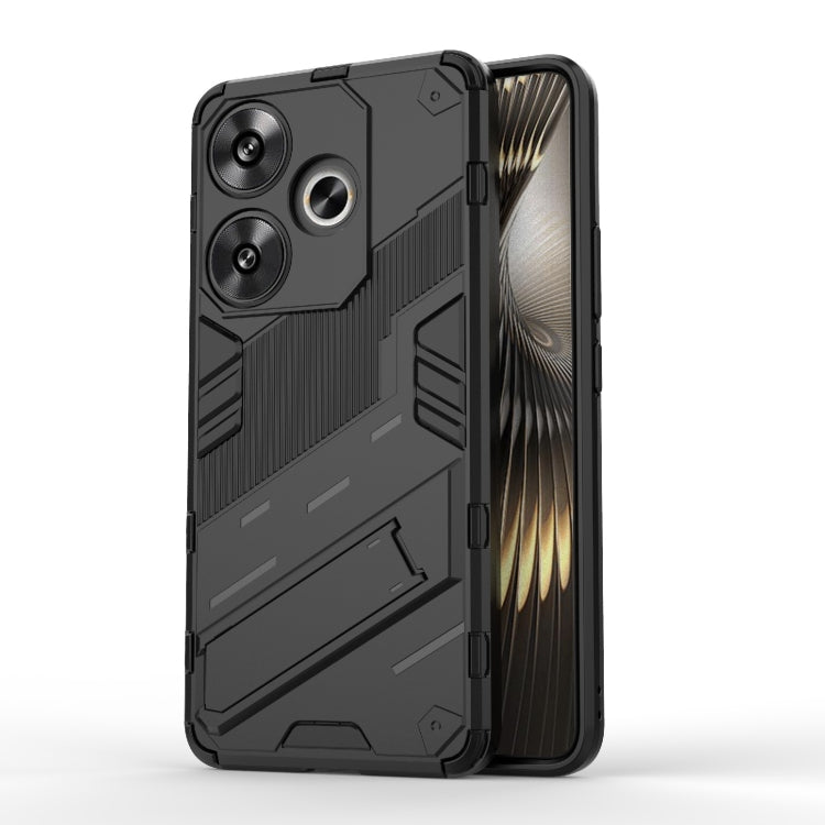 Punk Armor 2 in 1 PC + TPU Phone Case with Holder, For Xiaomi Redmi Turbo 3 5G, For Xiaomi Redmi A3 4G Global, For Xiaomi Redmi Note 13 Pro 4G Global, For Xiaomi Redmi K70E 5G, For Xiaomi Redmi Note 13R Pro 5G, For Xiaomi 14 Ultra 5G