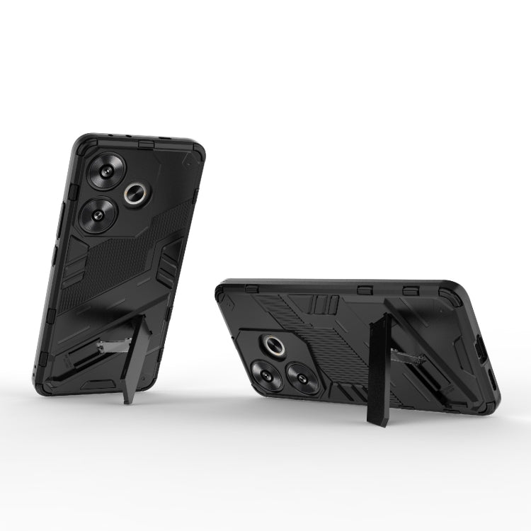 Punk Armor 2 in 1 PC + TPU Phone Case with Holder, For Xiaomi Redmi Turbo 3 5G, For Xiaomi Redmi A3 4G Global, For Xiaomi Redmi Note 13 Pro 4G Global, For Xiaomi Redmi K70E 5G, For Xiaomi Redmi Note 13R Pro 5G, For Xiaomi 14 Ultra 5G