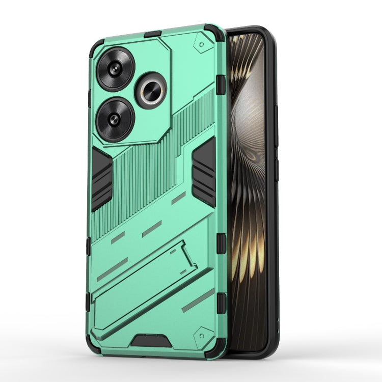 Punk Armor 2 in 1 PC + TPU Phone Case with Holder, For Xiaomi Redmi Turbo 3 5G, For Xiaomi Redmi A3 4G Global, For Xiaomi Redmi Note 13 Pro 4G Global, For Xiaomi Redmi K70E 5G, For Xiaomi Redmi Note 13R Pro 5G, For Xiaomi 14 Ultra 5G
