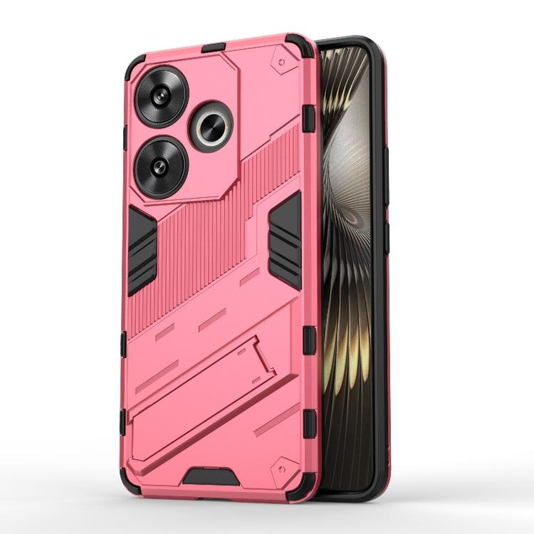 Punk Armor 2 in 1 PC + TPU Phone Case with Holder, For Xiaomi Redmi Turbo 3 5G, For Xiaomi Redmi A3 4G Global, For Xiaomi Redmi Note 13 Pro 4G Global, For Xiaomi Redmi K70E 5G, For Xiaomi Redmi Note 13R Pro 5G, For Xiaomi 14 Ultra 5G