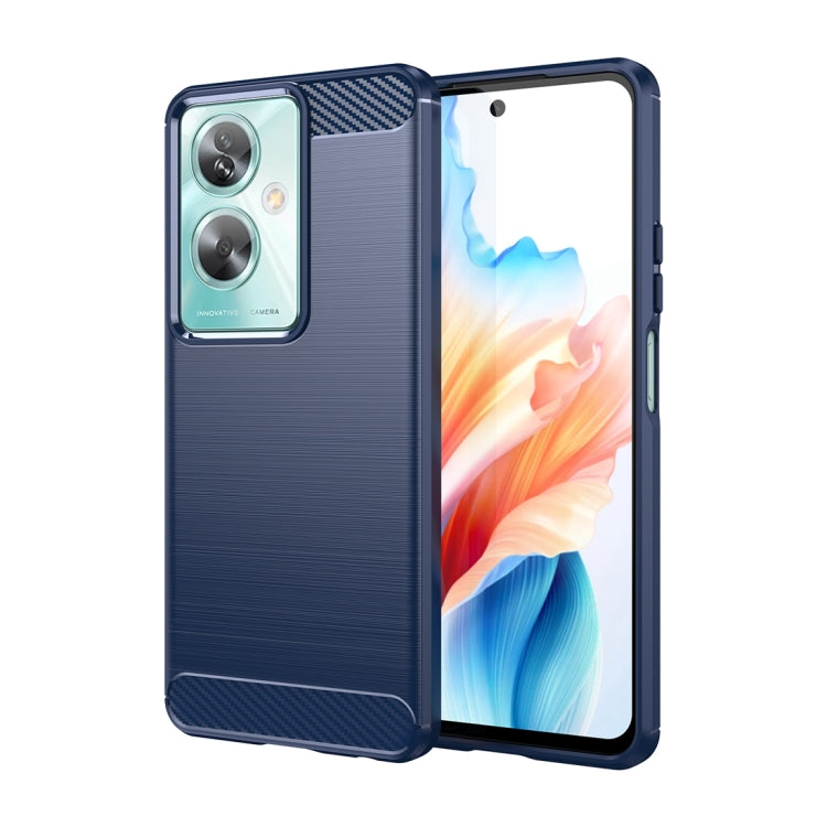 Carbon Fiber Brushed Texture TPU Phone Case, For OPPO K12x, For OPPO Reno11 Pro Global, For OPPO A2 5G, For OPPO A2M 5G, For OPPO A18 4G, For OPPO A38 4G, For OPPO A79 5G