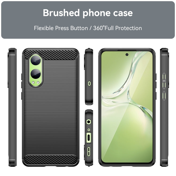 Carbon Fiber Brushed Texture TPU Phone Case, For OPPO K12x, For OPPO Reno11 Pro Global, For OPPO A2 5G, For OPPO A2M 5G, For OPPO A18 4G, For OPPO A38 4G, For OPPO A79 5G