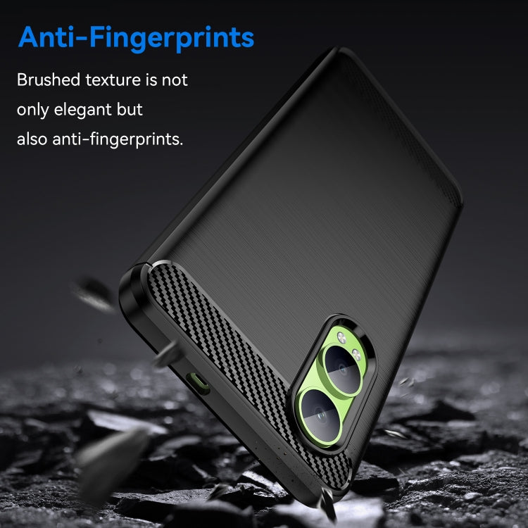 Carbon Fiber Brushed Texture TPU Phone Case, For OPPO K12x, For OPPO Reno11 Pro Global, For OPPO A2 5G, For OPPO A2M 5G, For OPPO A18 4G, For OPPO A38 4G, For OPPO A79 5G
