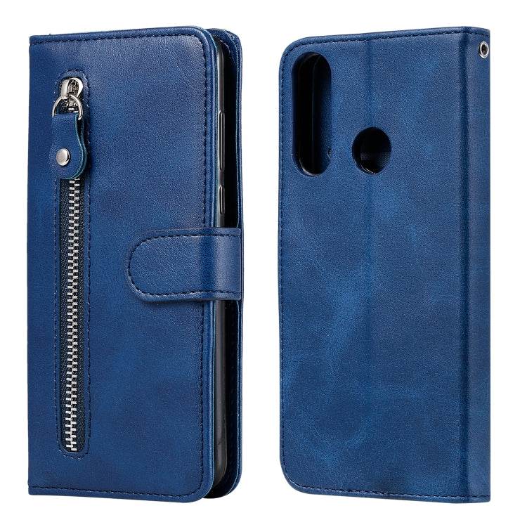 Fashion Calf Texture Zipper Horizontal Flip Leather Case with Stand & Card Slots & Wallet Function, For Huawei P smart 2020, For Huawei P40 Lite (5G) / Nova 7 SE, For Huawei Y5p, For Huawei Y6p