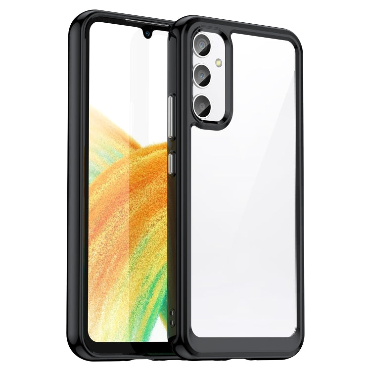 Colorful Series Acrylic Hybrid TPU Phone Case, For Samsung Galaxy A15, For Samsung Galaxy A05s, For Samsung Galaxy A25 5G