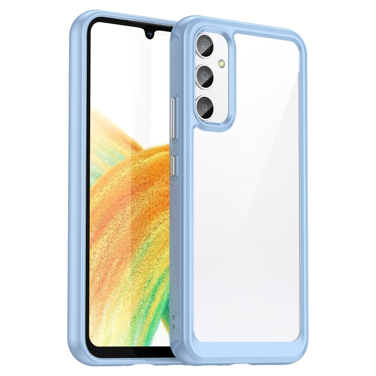 Colorful Series Acrylic Hybrid TPU Phone Case, For Samsung Galaxy A15, For Samsung Galaxy A05s, For Samsung Galaxy A25 5G