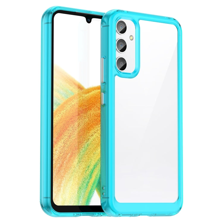 Colorful Series Acrylic Hybrid TPU Phone Case, For Samsung Galaxy A15, For Samsung Galaxy A05s, For Samsung Galaxy A25 5G