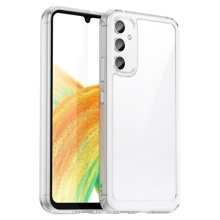 Colorful Series Acrylic Hybrid TPU Phone Case, For Samsung Galaxy A15, For Samsung Galaxy A05s, For Samsung Galaxy A25 5G