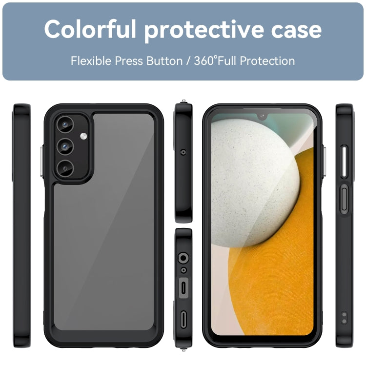 Colorful Series Acrylic Hybrid TPU Phone Case, For Samsung Galaxy A15, For Samsung Galaxy A05s, For Samsung Galaxy A25 5G