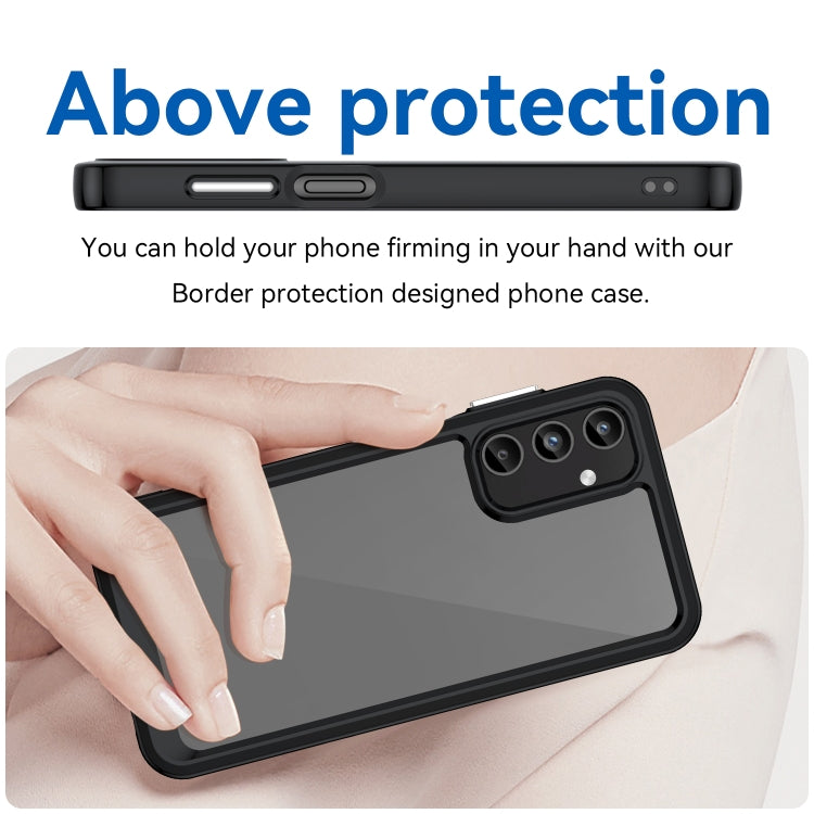 Colorful Series Acrylic Hybrid TPU Phone Case, For Samsung Galaxy A15, For Samsung Galaxy A05s, For Samsung Galaxy A25 5G