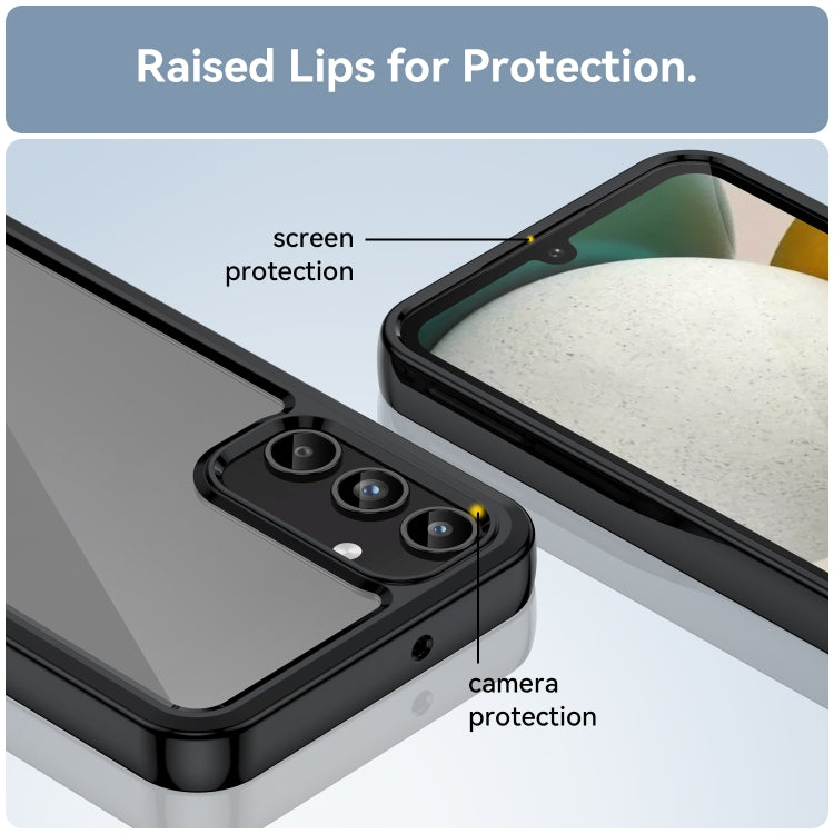 Colorful Series Acrylic Hybrid TPU Phone Case, For Samsung Galaxy A15, For Samsung Galaxy A05s, For Samsung Galaxy A25 5G