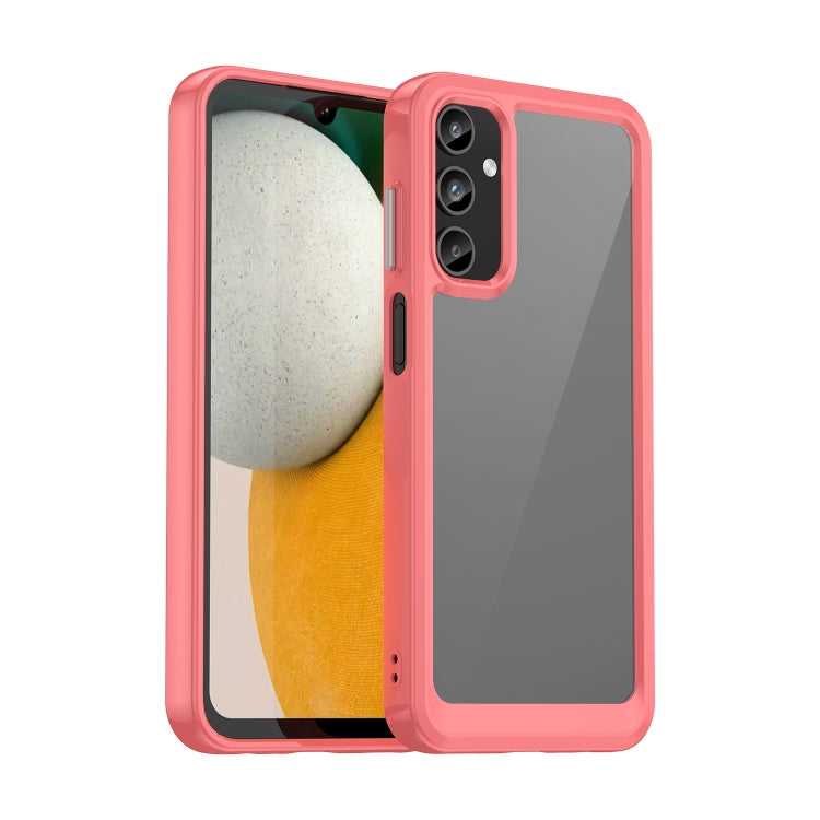 Colorful Series Acrylic Hybrid TPU Phone Case, For Samsung Galaxy A15, For Samsung Galaxy A05s, For Samsung Galaxy A25 5G