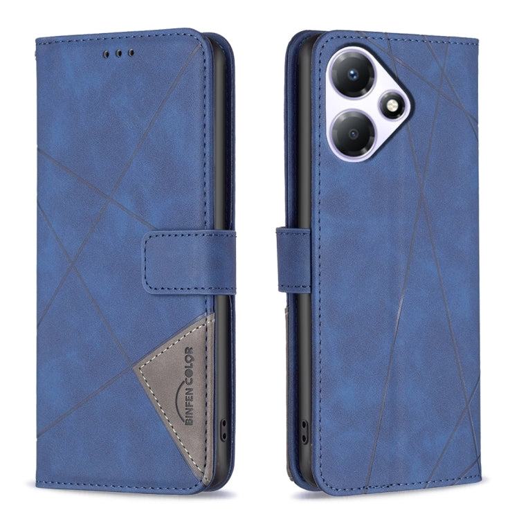 Magnetic Buckle Rhombus Texture Leather Phone Case, For Infinix Hot 40/40 Pro, For Infinix Hot 40i, For Infinix Smart 8, For Infinix Zero 30 4G, For Infinix Zero 30 5G, For Infinix Hot 30 Play NFC, For Infinix Note 30 5G, For Infinix Note 30i