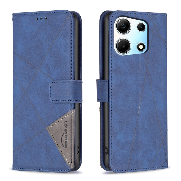 Magnetic Buckle Rhombus Texture Leather Phone Case, For Infinix Hot 40/40 Pro, For Infinix Hot 40i, For Infinix Smart 8, For Infinix Zero 30 4G, For Infinix Zero 30 5G, For Infinix Hot 30 Play NFC, For Infinix Note 30 5G, For Infinix Note 30i