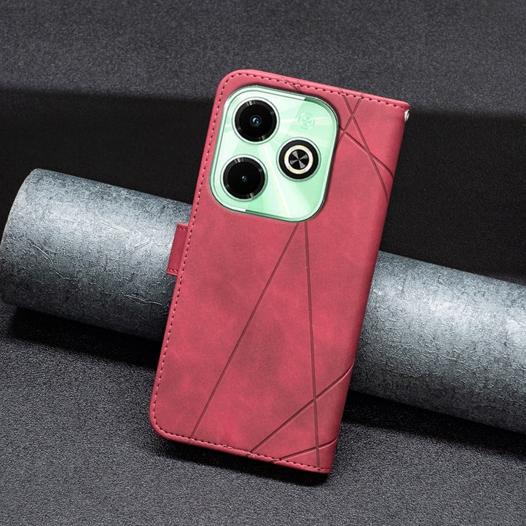 Magnetic Buckle Rhombus Texture Leather Phone Case, For Infinix Hot 40/40 Pro, For Infinix Hot 40i, For Infinix Smart 8, For Infinix Zero 30 4G, For Infinix Zero 30 5G, For Infinix Hot 30 Play NFC, For Infinix Note 30 5G, For Infinix Note 30i