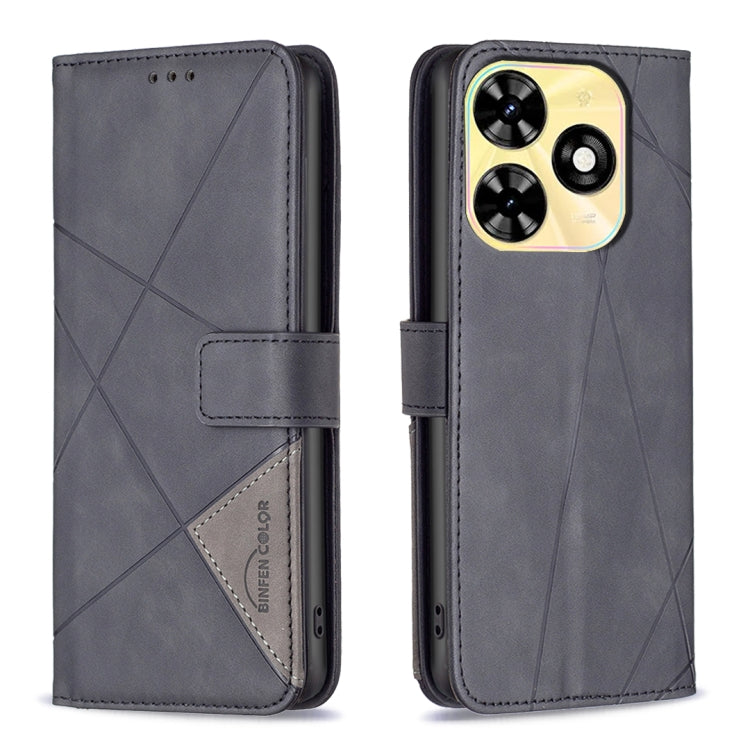 Magnetic Buckle Rhombus Texture Leather Phone Case, For Infinix Hot 40/40 Pro, For Infinix Hot 40i, For Infinix Smart 8, For Infinix Zero 30 4G, For Infinix Zero 30 5G, For Infinix Hot 30 Play NFC, For Infinix Note 30 5G, For Infinix Note 30i