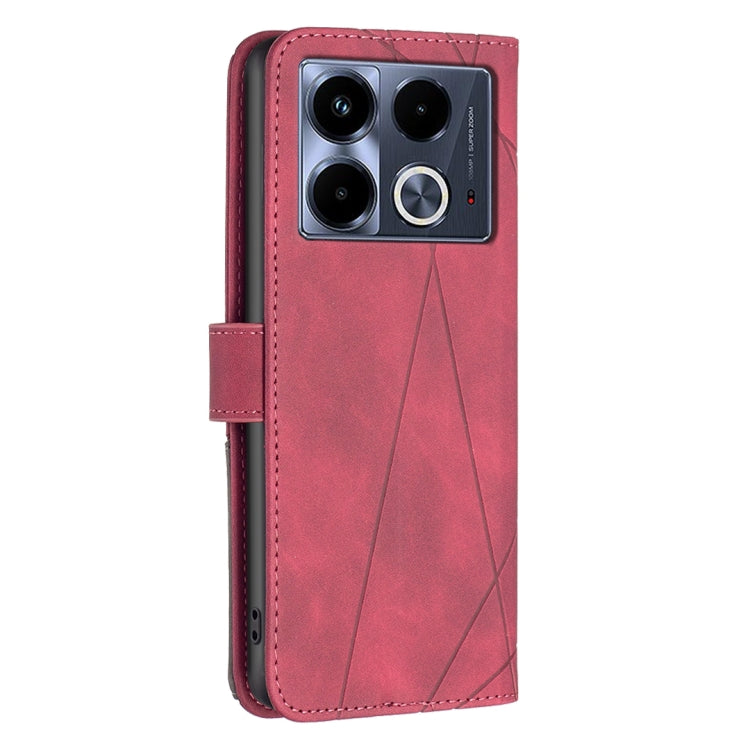 Magnetic Buckle Rhombus Texture Leather Phone Case, For Infinix Note 40 4G, For Infinix Hot 40/40 Pro, For Infinix Hot 40i, For Infinix Smart 8, For Infinix Zero 30 4G, For Infinix Zero 30 5G, For Infinix Hot 30 Play NFC, For Infinix Note 30 5G